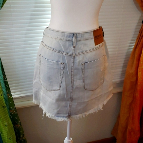 Oneteaspoon High Waist Mini Skirt - Picture 5 of 6